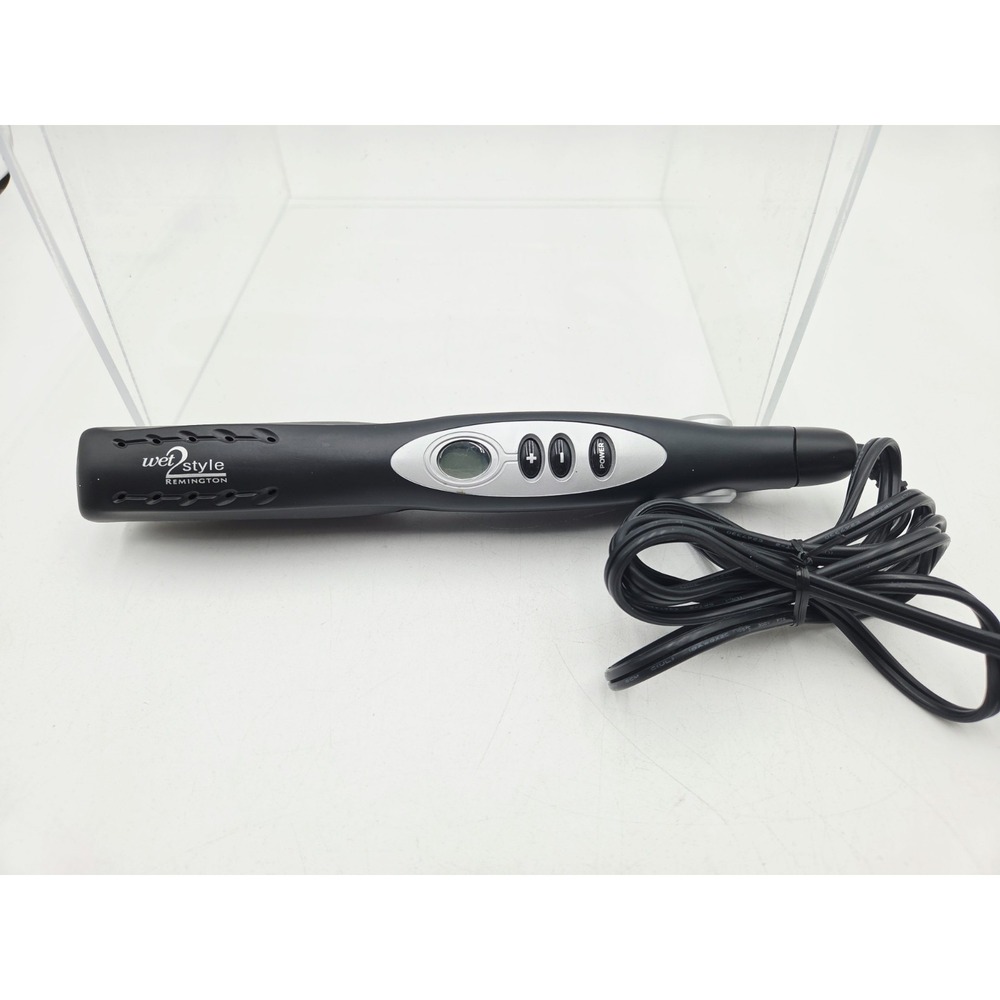 Remington Wet 2 Straight 1" Wide Flat Iron Wet or Dry Hair S-8600t Tested